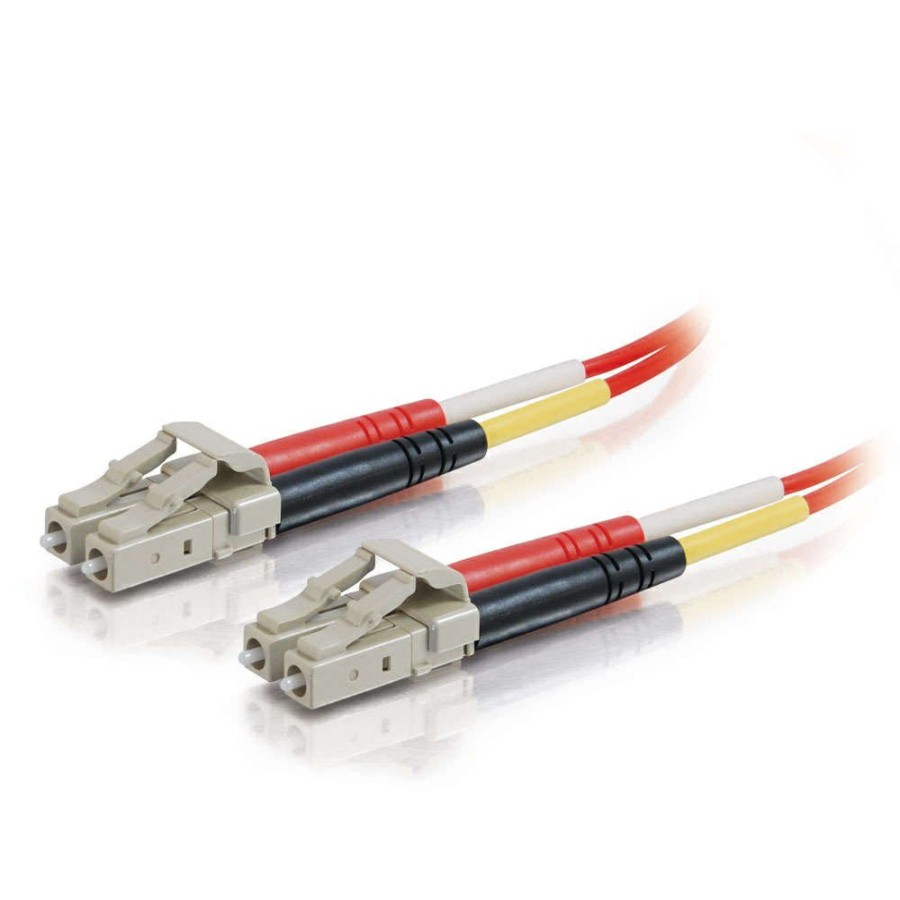 Cables to Go 6.6Ft (2M) Lc-Lc 62.5/125 Om1 Duplex Multimode Pvc Fiber Optic Cable - Red Online