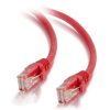 Cables to Go 6Ft (1.8M) Cat5E Snagless Unshielded (Utp) Ethernet Network Patch Cable - Red Clearance