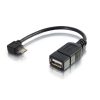 Cables to Go 0.5Ft (0.15M) Mobile Device Usb Micro-B To Usb Device Otg Adapter Cable Clearance