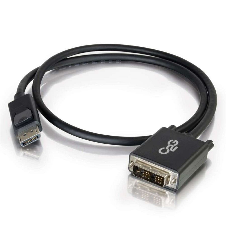 Cables to Go 10Ft (3M) Displayport Male To Single Link Dvi-D Male Adapter Cable - Black New