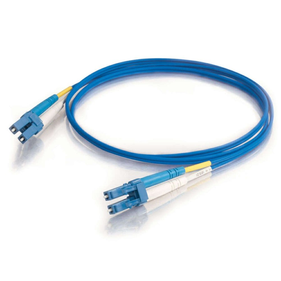 Cables to Go 16.4Ft (5M) Lc-Lc 9/125 Os2 Duplex Single-Mode Pvc Fiber Optic Cable - Blue Best