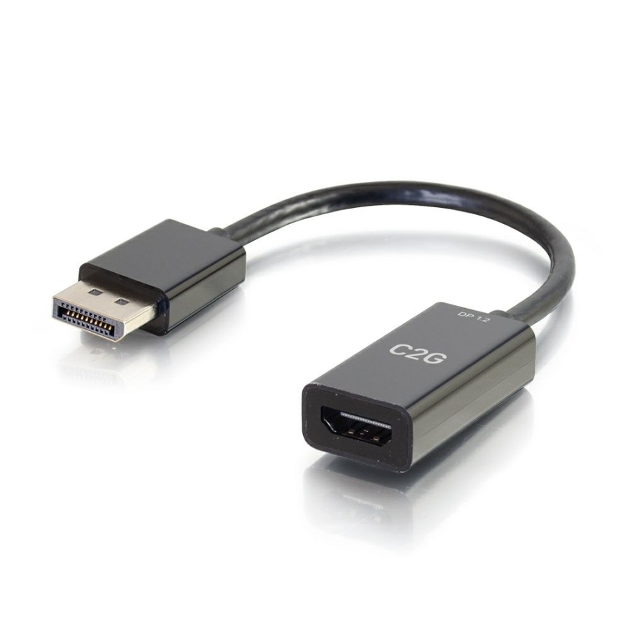 Cables to Go 8In Displayport Male To Hdmi® Female Passive Adapter Converter - 4K 30Hz Best