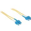 Cables to Go 16.4Ft (5M) Sc-Sc 9/125 Os2 Duplex Single-Mode Pvc Fiber Optic Cable - Yellow Clearance