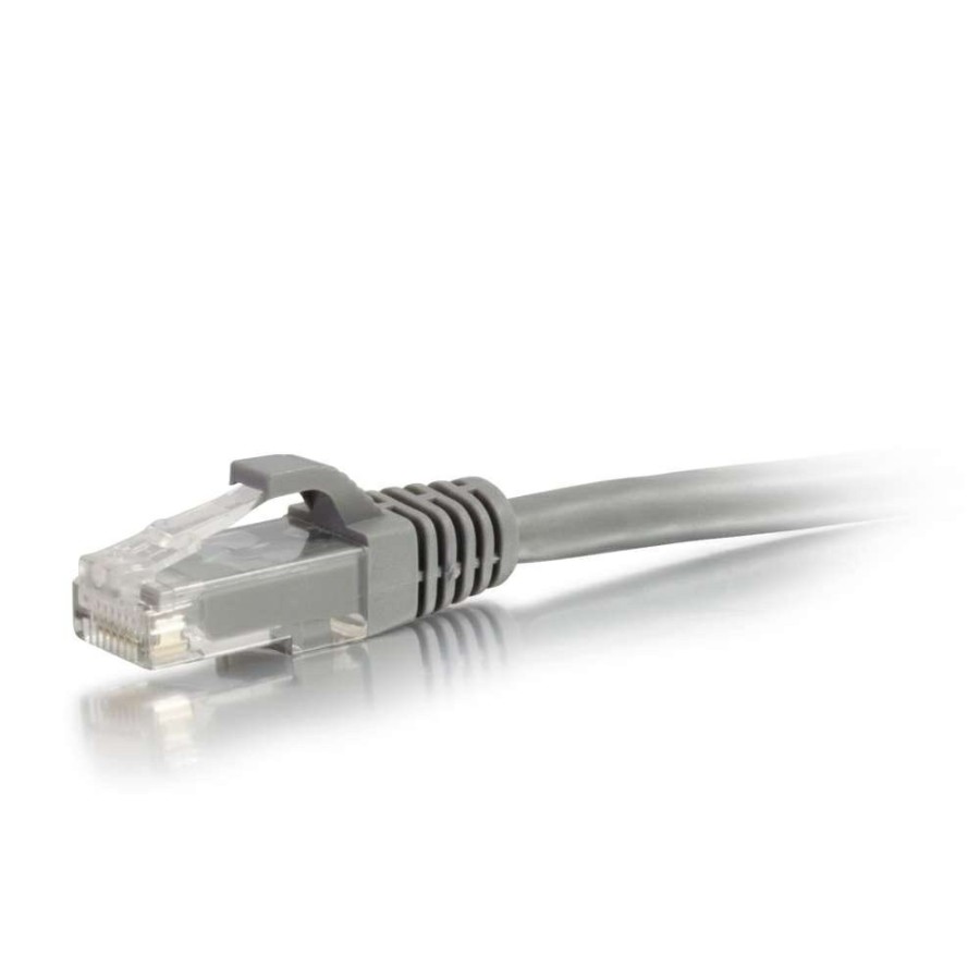 Cables to Go 3Ft (0.9M) Cat6A Snagless Unshielded (Utp) Ethernet Network Patch Cable - Gray New