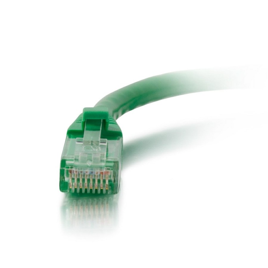 Cables to Go 14Ft (4.25M) Cat6A Snagless Unshielded (Utp) Ethernet Network Patch Cable - Green Hot