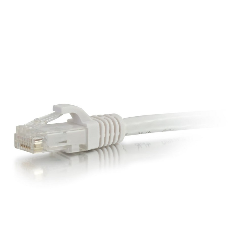 Cables to Go 10Ft (3M) Cat6A Snagless Unshielded (Utp) Ethernet Network Patch Cable - White Hot