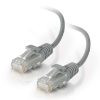 Cables to Go 6Ft (1.8M) Cat5E Snagless Unshielded (Utp) Slim Ethernet Network Patch Cable - Gray Clearance