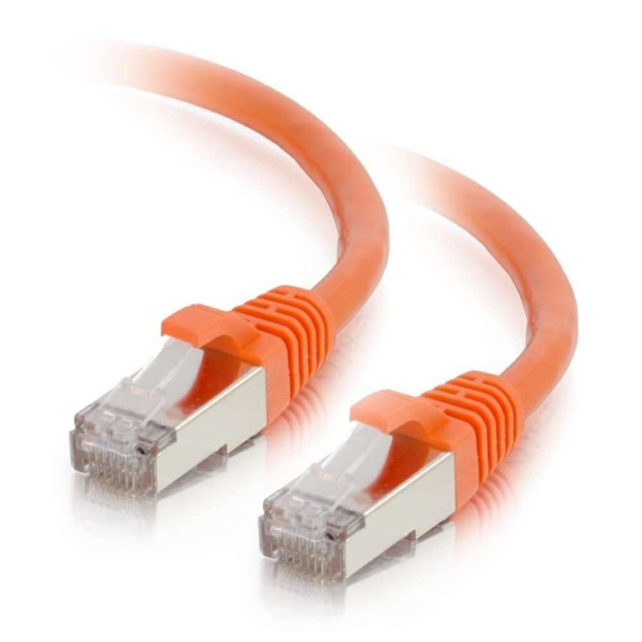 Cables to Go 8Ft (2.4M) Cat6 Snagless Shielded (Stp) Ethernet Network Patch Cable - Orange Online