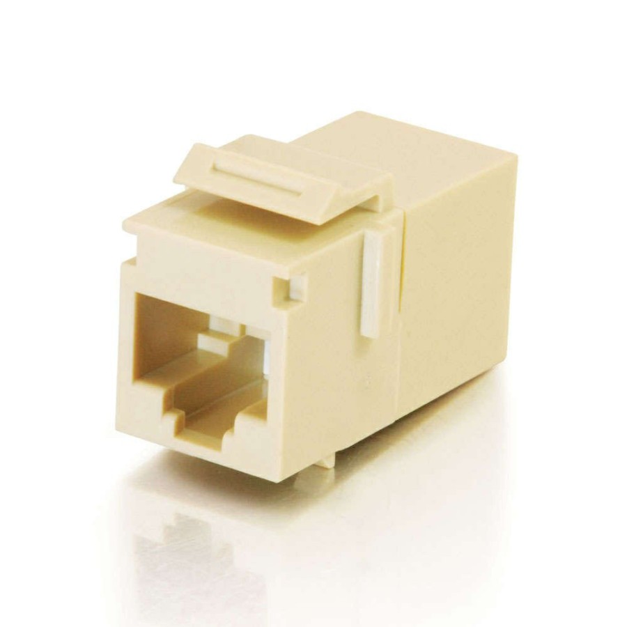 Cables to Go Rj45 (8P8C) Coupler Keystone Insert Module - Ivory Online