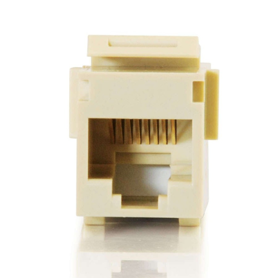 Cables to Go Rj45 (8P8C) Coupler Keystone Insert Module - Ivory Online