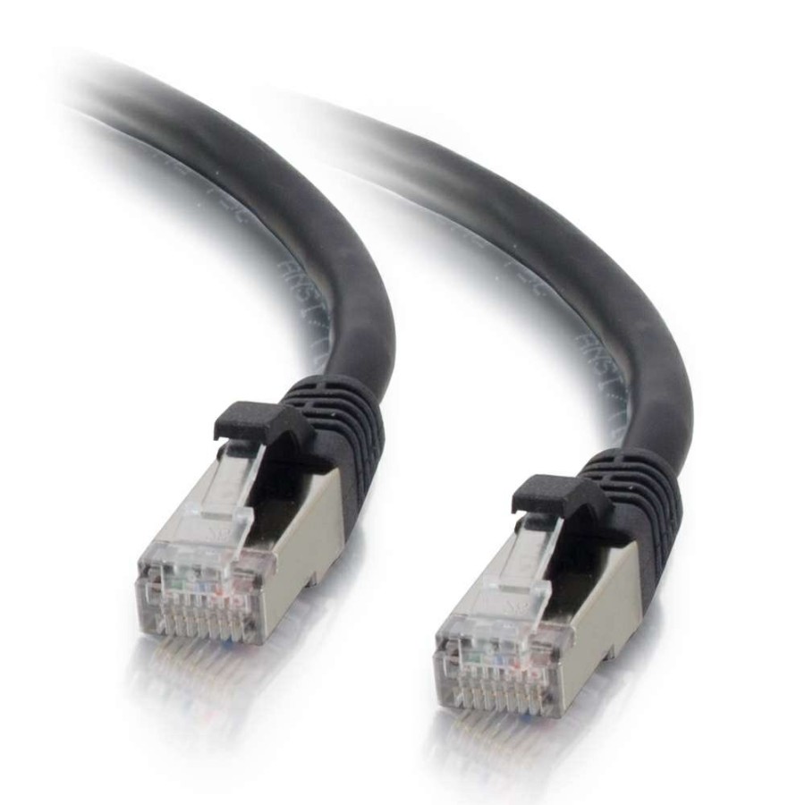 Cables to Go 9Ft (2.7M) Cat6 Snagless Shielded (Stp) Ethernet Network Patch Cable - Black Best