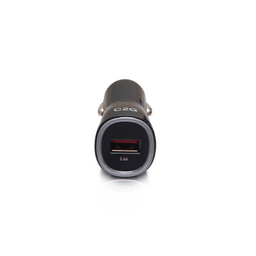 Cables to Go 1-Port Usb Car Charger, 2.4A Output Hot