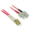 Cables to Go 32.8Ft (10M) Lc-Sc 50/125 Om2 Duplex Multimode Fiber Optic Cable (Taa Compliant) - Plenum Cmp-Rated - Red Wholesale