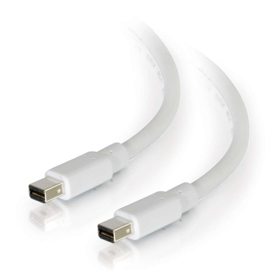 Cables to Go 6Ft (1.8M) Mini Displayport Cable 4K 30Hz - White Best