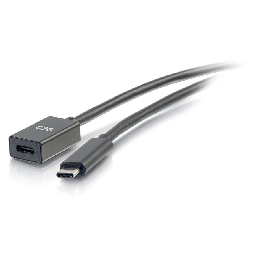 Cables to Go 1Ft (0.3M) Usb-C To C 3.1 (Gen 1) Male To Female Extension Cable (5Gbps) New