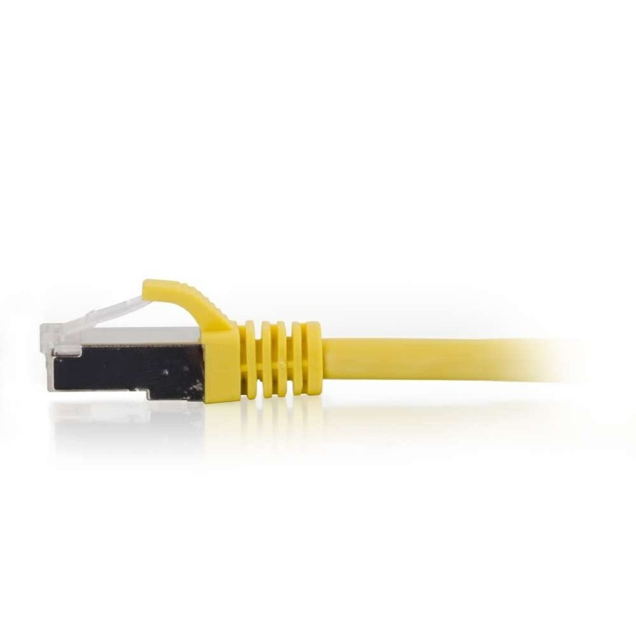 Cables to Go 20Ft (6.1M) Cat6 Snagless Shielded (Stp) Ethernet Network Patch Cable - Yellow Hot