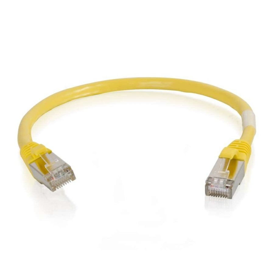 Cables to Go 0.5Ft (0.15M) Cat6 Snagless Shielded (Stp) Ethernet Network Patch Cable - Yellow Wholesale