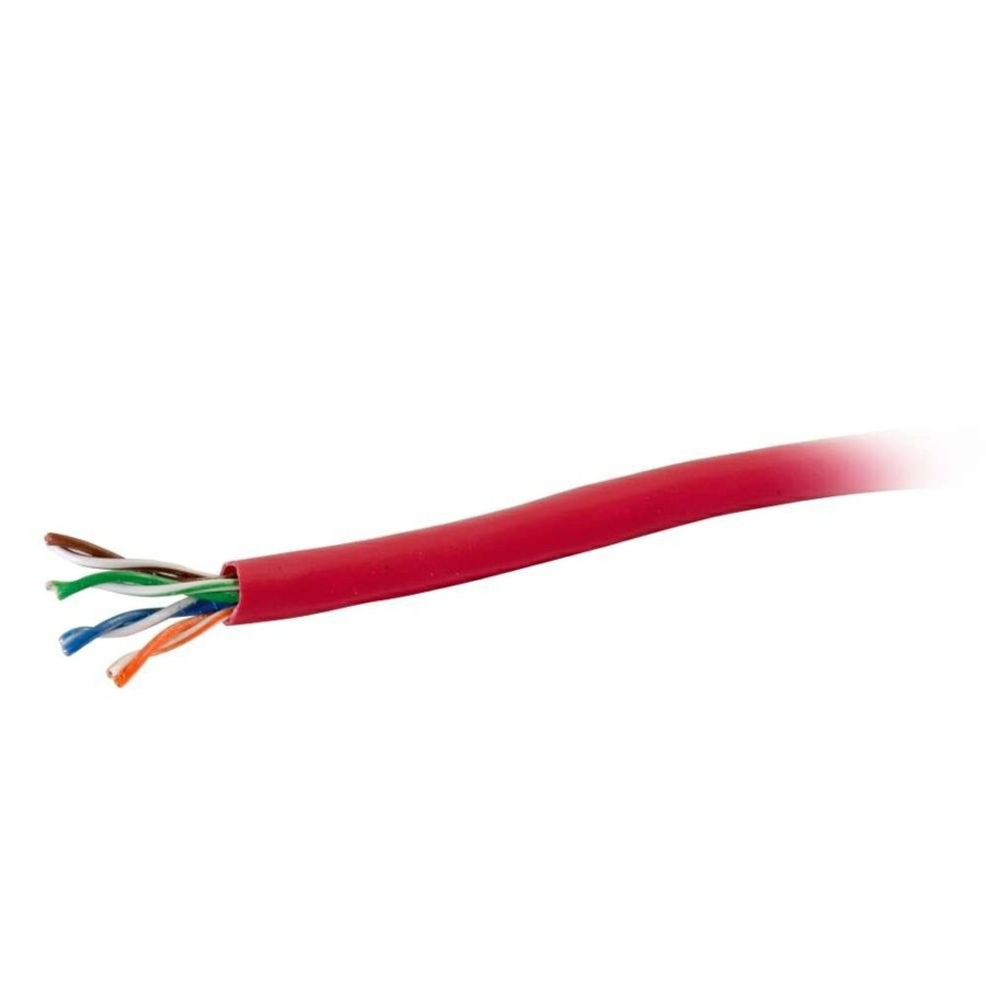 Cables to Go 1000Ft (304.8M) Cat5E Bulk Unshielded (Utp) Ethernet Network Cable With Stranded Conductors - In-Wall Cm-Rated (Taa Compliant) - Red Online