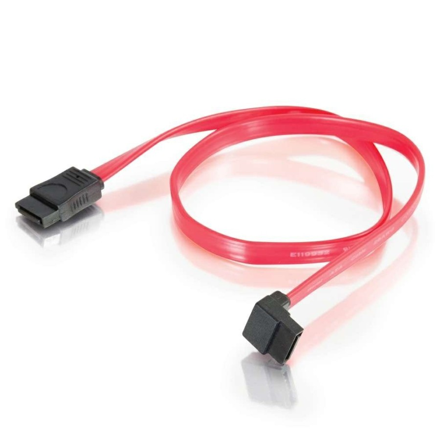 Cables to Go 1.5Ft (0.46M) 7-Pin 180° To 90° 1-Device Serial Ata Cable Best