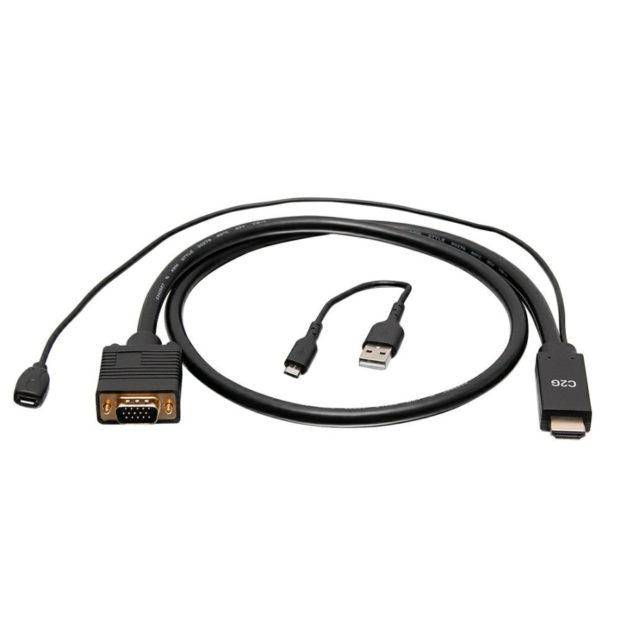 Cables to Go 3Ft (0.9M) Hdmi® To Vga Active Video Adapter Cable - 1080P Hot