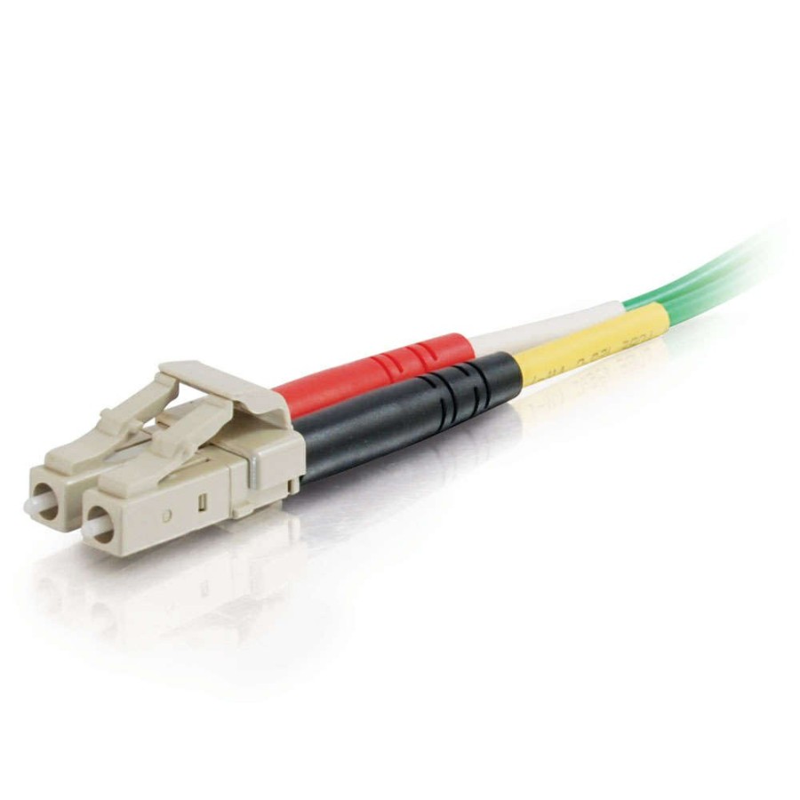 Cables to Go 16.4Ft (5M) Lc-Lc 62.5/125 Om1 Duplex Multimode Pvc Fiber Optic Cable - Green Wholesale