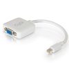 Cables to Go 8In Mini Displayport Male To Vga Female Active Adapter Converter - White New