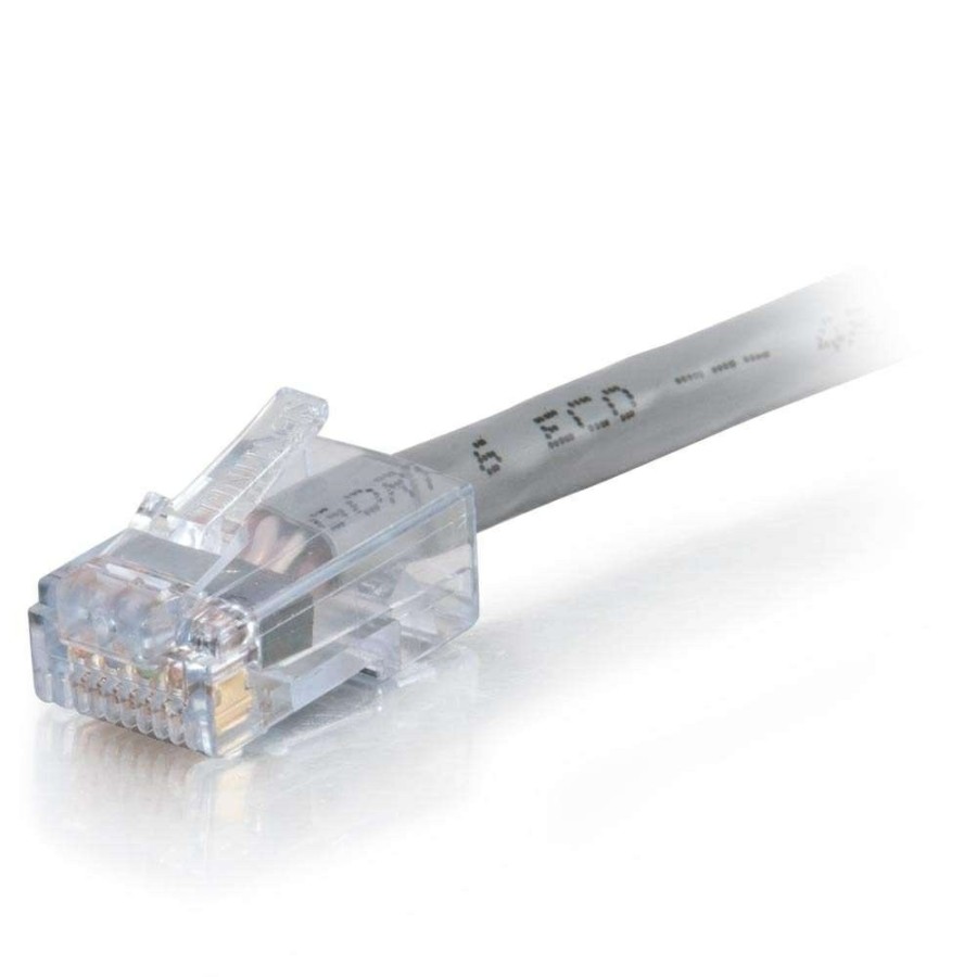 Cables to Go 25Ft (7.6M) Cat6 Non-Booted Utp Unshielded Ethernet Network Patch Cable - Plenum Cmp-Rated (Taa Compliant) - Gray Best