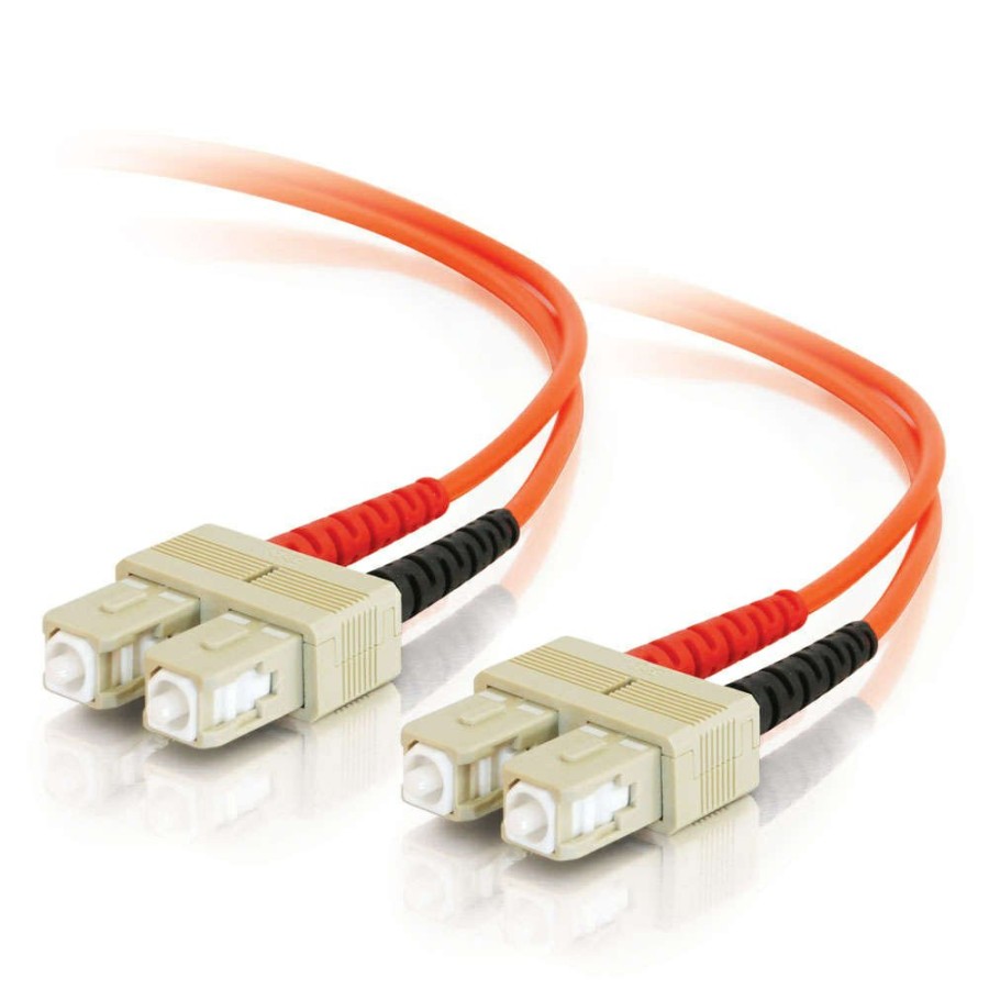 Cables to Go 32.8Ft (10M) Sc-Sc 62.5/125 Om1 Duplex Multimode Fiber Optic Cable (Taa Compliant) - Orange Wholesale