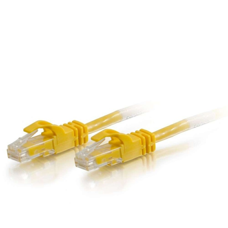 Cables to Go 7Ft (2.1M) Cat6 Snagless Unshielded (Utp) Network Crossover Patch Cable - Yellow Hot