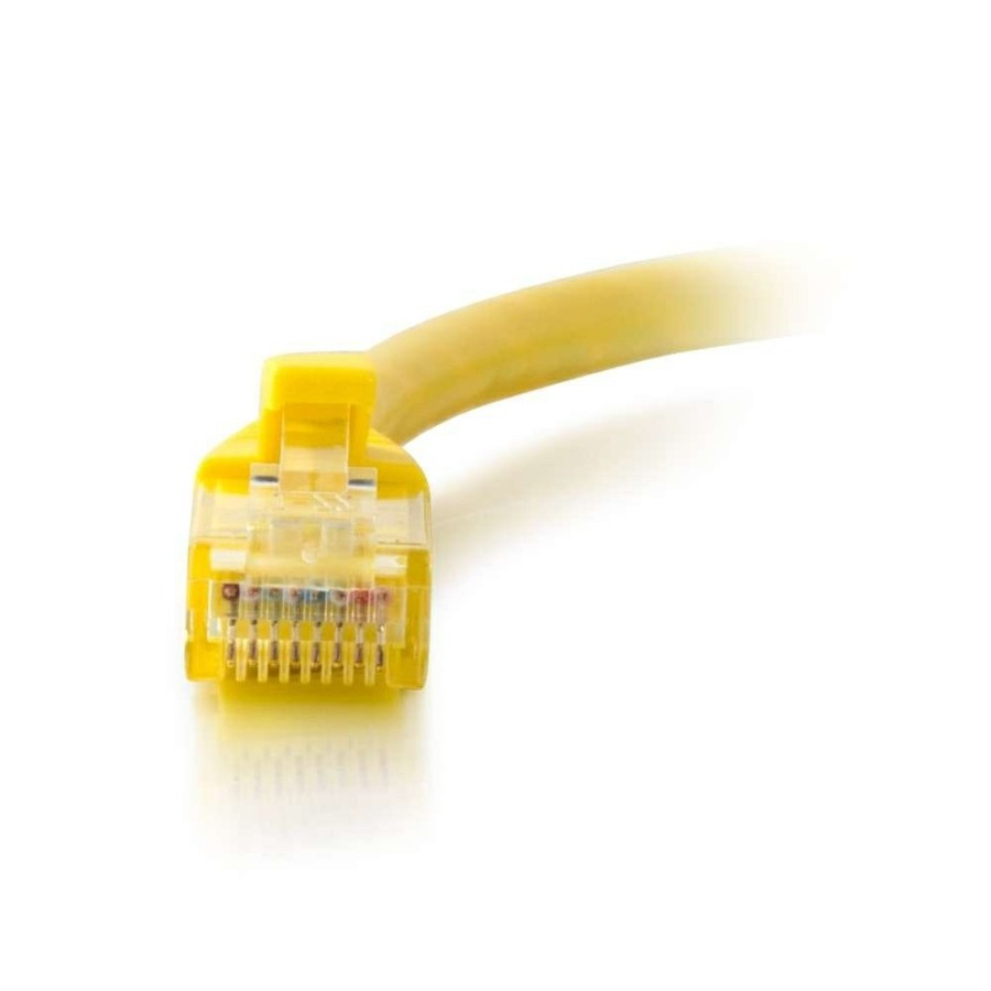 Cables to Go 14Ft (4.25M) Cat5E Snagless Unshielded (Utp) Ethernet Network Patch Cable - Yellow Hot