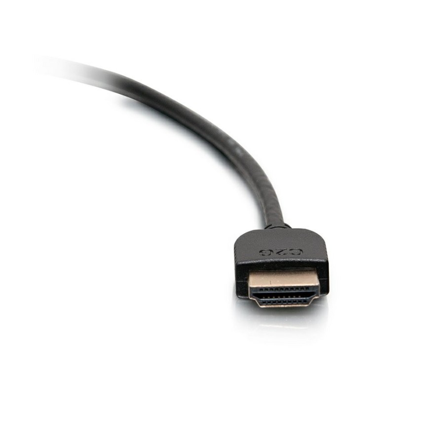 Cables to Go 1Ft (0.3M) C2G Plus Series Slim Flexible Hdmi® Cable With Low Profile Connectors 4K 60Hz Clearance