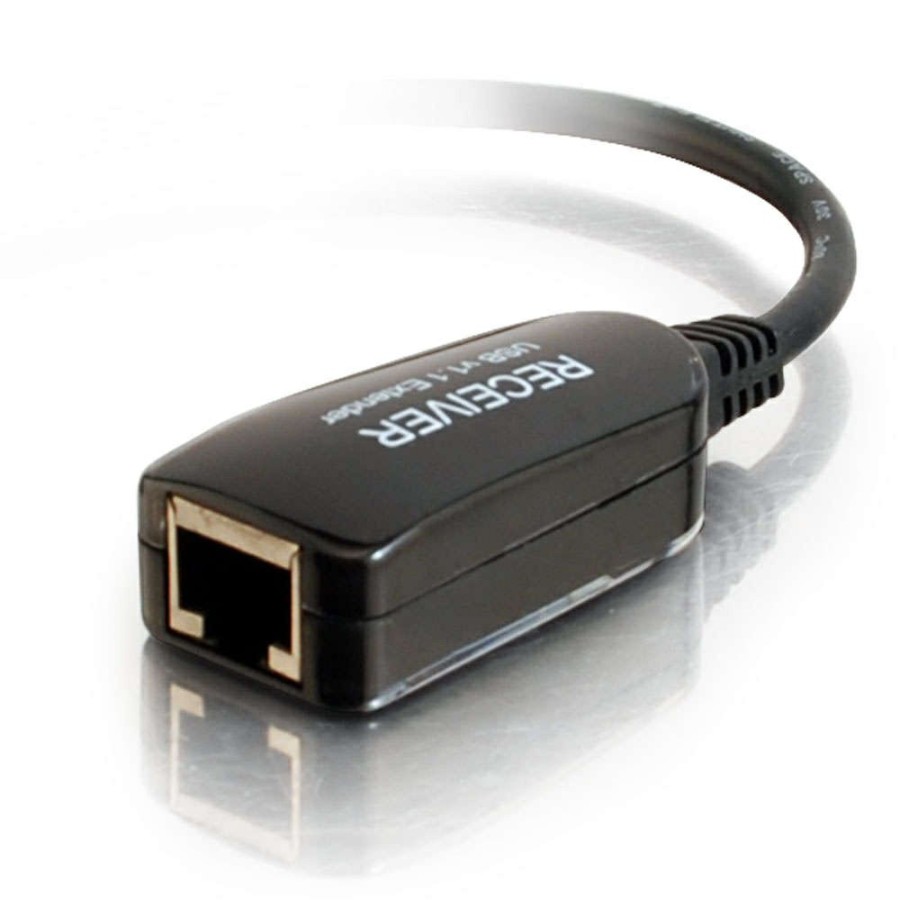 Cables to Go 1-Port Usb 1.1 Over Cat5 Superbooster Extender Dongle Rj45 Female To Usb B Male Receiver Clearance