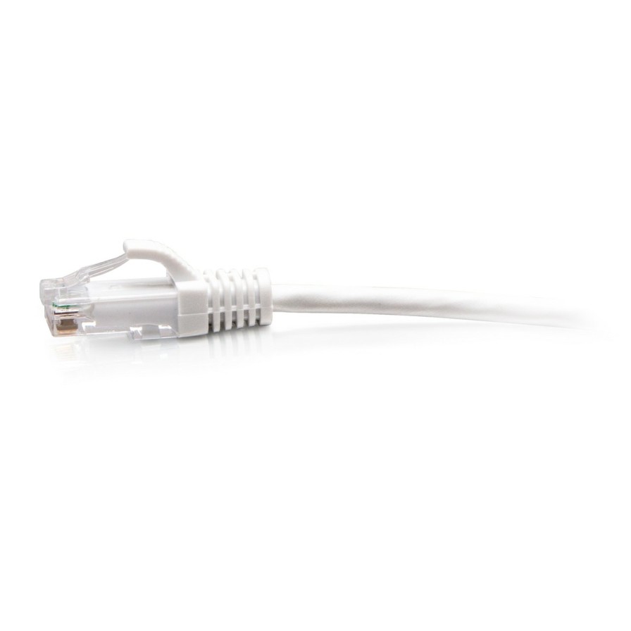 Cables to Go 7Ft (2.1M) Cat6A Snagless Unshielded (Utp) Slim Ethernet Network Patch Cable - White Clearance