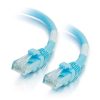 Cables to Go 30Ft (9.1M) Cat6A Snagless Unshielded (Utp) Ethernet Network Patch Cable - Aqua Clearance