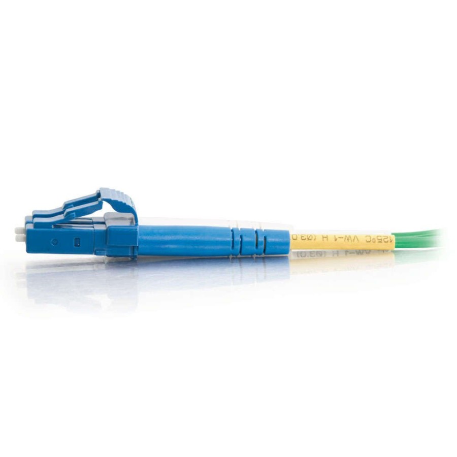 Cables to Go 3.3Ft (1M) Lc-Lc 9/125 Os2 Duplex Single-Mode Pvc Fiber Optic Cable - Green New