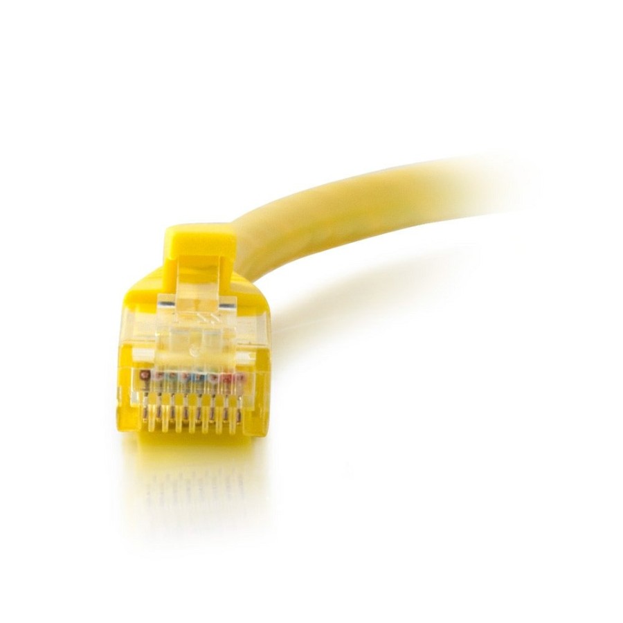 Cables to Go 1Ft (0.3M) Cat6A Snagless Unshielded (Utp) Ethernet Network Patch Cable - Yellow Best