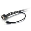 Cables to Go 6Ft (1.8M) Select Vga + 3.5Mm Stereo Audio A/V Cable M/M - In-Wall Cmg-Rated Best