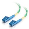 Cables to Go 6.6Ft (2M) Lc-Lc 9/125 Os2 Duplex Single-Mode Fiber Optic Cable (Taa Compliant) - Plenum Cmp-Rated - Green Wholesale