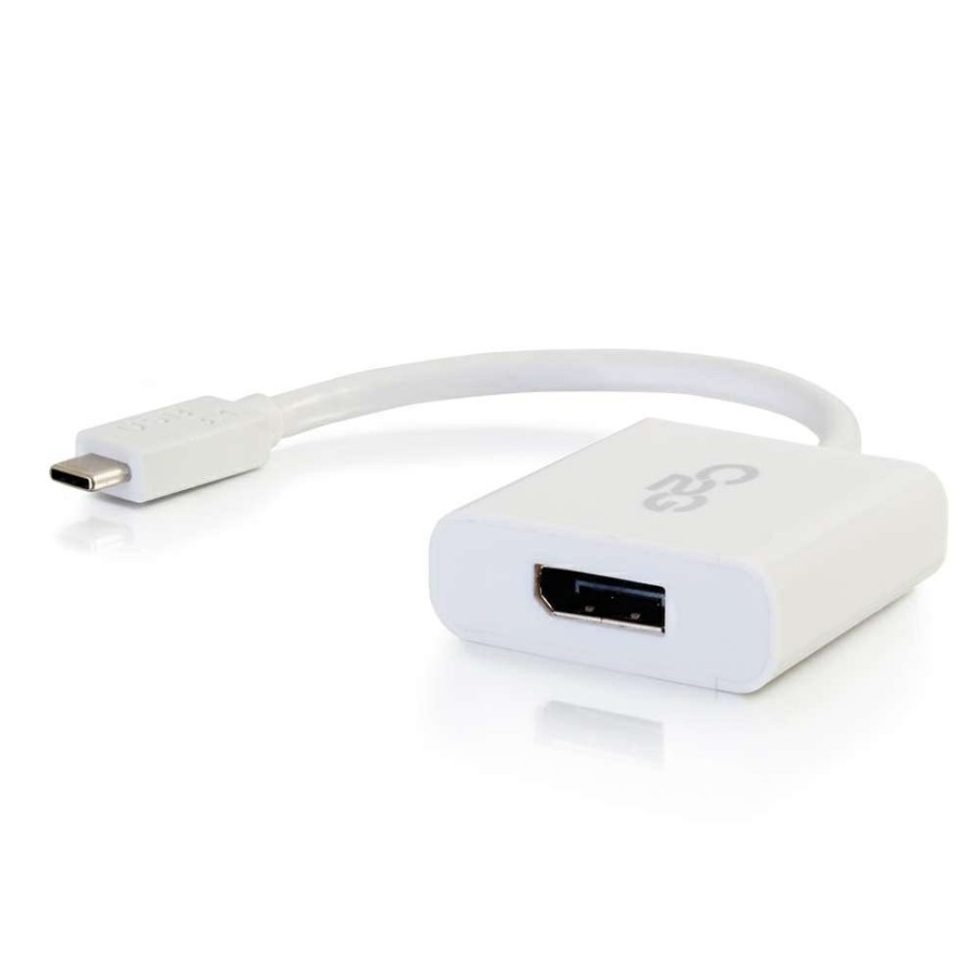 Cables to Go Usb-C® To Displayport Adapter Converter - 4K 30Hz - White New