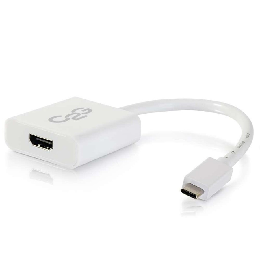 Cables to Go Usb-C® To Hdmi Audio/Video Adapter Converter - 4K 30Hz - White Hot