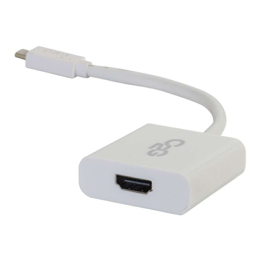 Cables to Go Usb-C® To Hdmi Audio/Video Adapter Converter - 4K 30Hz - White Hot