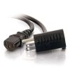 Cables to Go 6Ft (1.8M) 16 Awg Universal Power Cord With Extra Outlet (Taa Compliant) Hot