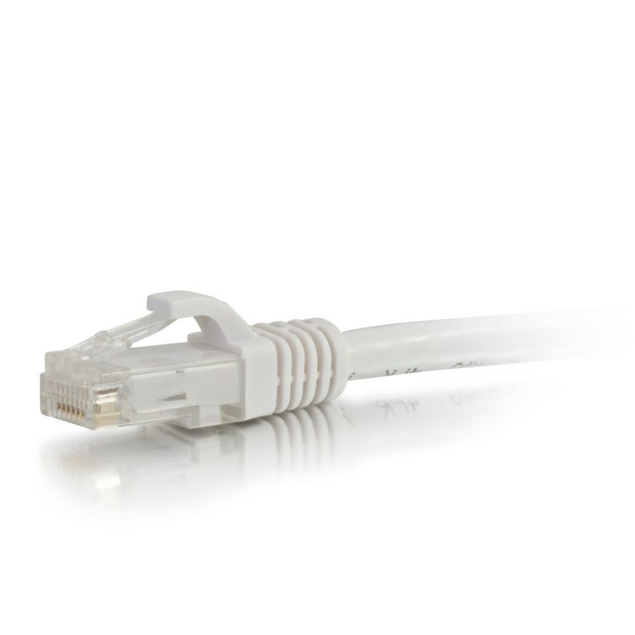 Cables to Go 4Ft (1.2M) Cat6A Snagless Unshielded (Utp) Ethernet Network Patch Cable - White New