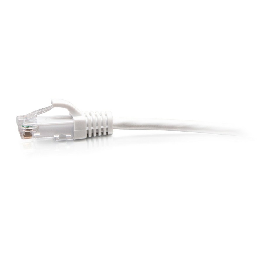 Cables to Go 15Ft (4.5M) Cat6A Snagless Unshielded (Utp) Slim Ethernet Network Patch Cable - White Clearance