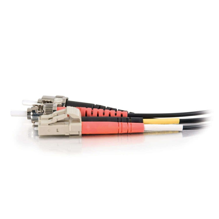 Cables to Go 32.8Ft (10M) Lc-St 62.5/125 Om1 Duplex Multimode Pvc Fiber Optic Cable - Black Online