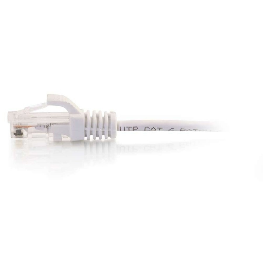 Cables to Go 7Ft (2.1M) Cat6 Snagless Unshielded (Utp) Slim Ethernet Network Patch Cable - White Best