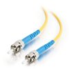 Cables to Go 9.8Ft (3M) St-St 9/125 Os2 Simplex Single-Mode Fiber Optic Cable - Plenum Cmp-Rated - Yellow Clearance