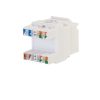 Cables to Go 180° Cat6 Rj45 Utp Keystone Jack - White Wholesale