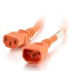 Cables to Go 3Ft (0.9M) 14Awg Power Cord (Iec320C14 To Iec320C13) - Orange Hot