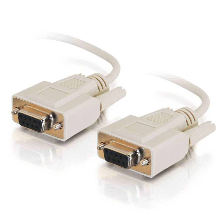 Cables to Go 6Ft (1.8M) Db9 F/F Serial Rs232 Null Modem Cable - Beige Best